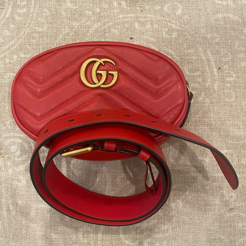 Gucci marmot belt bag